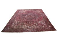 antikk persisk teppe Heriz 310X390 cm