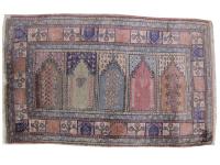 tyrkisk antikk silke rug