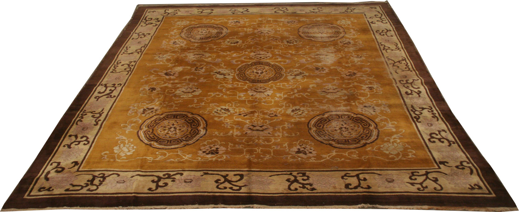 Antikk kinesisk teppe